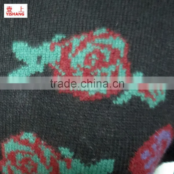 Jacquard or Print Sweater 60%Viscose 35%Nylon 5%Angora photo-3