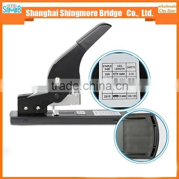 Chinese Hot Selling High Standard 120 Sheet Heavy Duty Stapler for Office photo-2