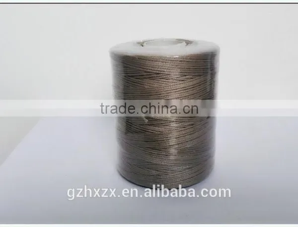 100% Polyester Waxed ,Sitching Thread for Shoes ,0.8MM,1.0mm.1.1MM photo-4