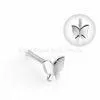 Custom Butterfly Nickel Free Surgical Steel Nose Ring Jewelry / Nose Hoop Rings For Party