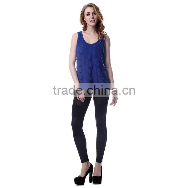 Women's One Size Fit All Solid Color Tank Top Wholesale photo-4
