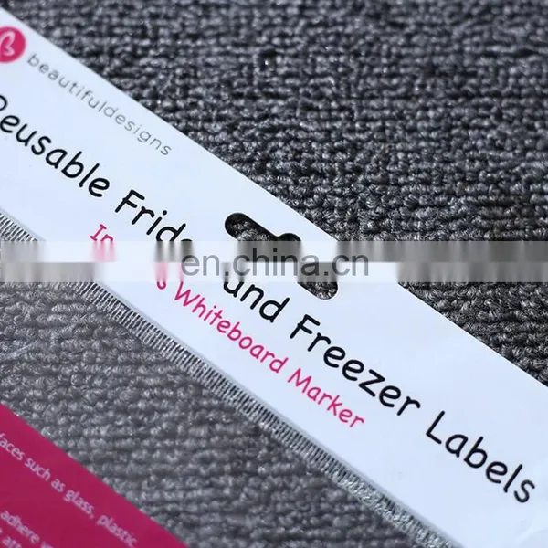 Custom Attractive Design Clothes Packing Plastic Opp Printing Poly Bag With Header Card and Self Adhesive Strip photo-3