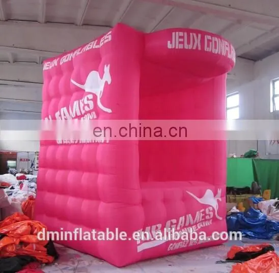 Inflatable Iadvertising Booth,outdoor Inflatable Cube Tent,advertising Inflatable Spray Booth photo-2