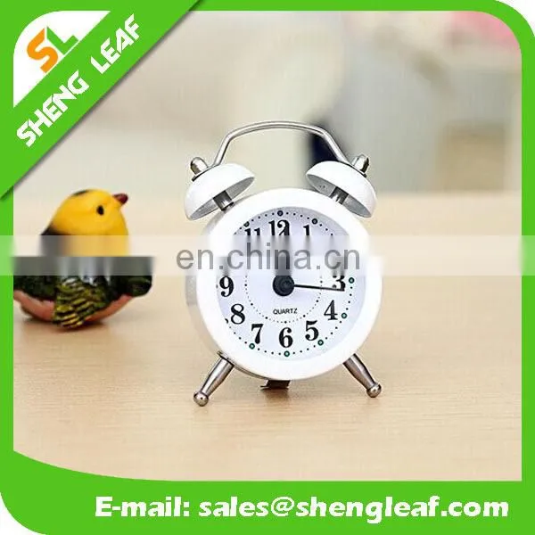 Students Creative Gifts Personality Metal Small Alarm Clock Movements Wholesale Customizable Clock Face photo-4