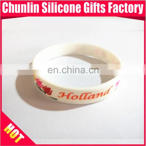 CMYK Printing Silicone Wristbands photo-2