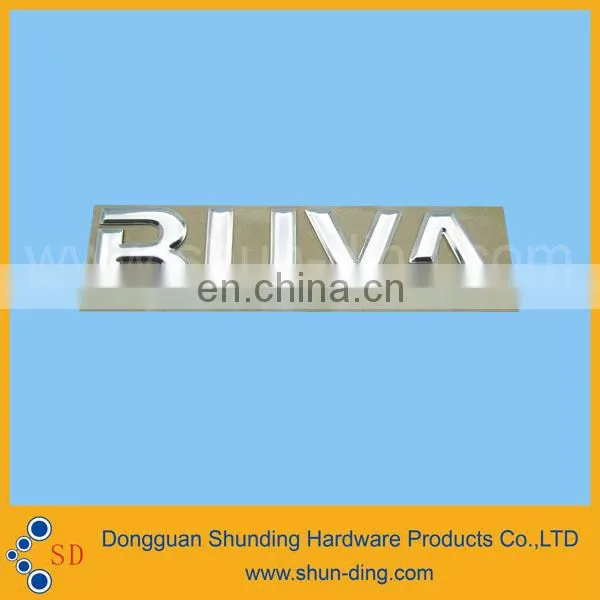 Dongguan High Quality Custom Chrome Siver Sticker photo-2