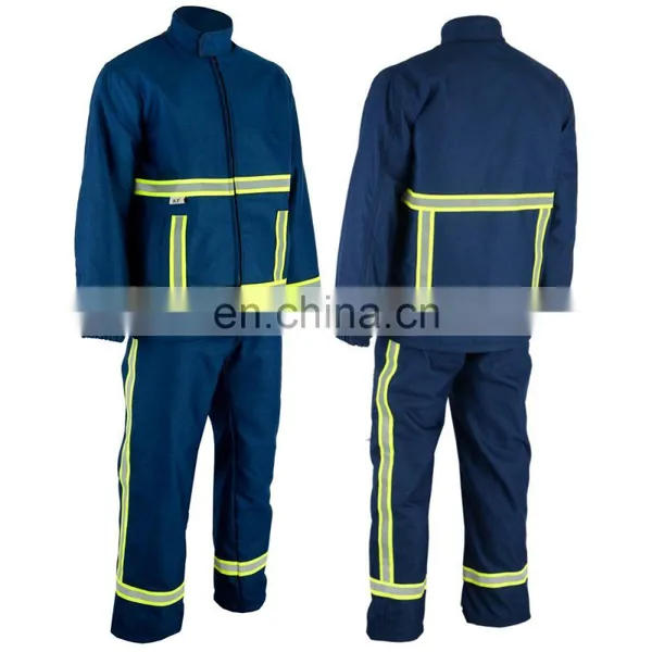 Fireman Uniform Fire Fighting Suit Fire Protection Clothing Firefighter Suit Firefighter Uniform Fireproof Reflective Tape 2018