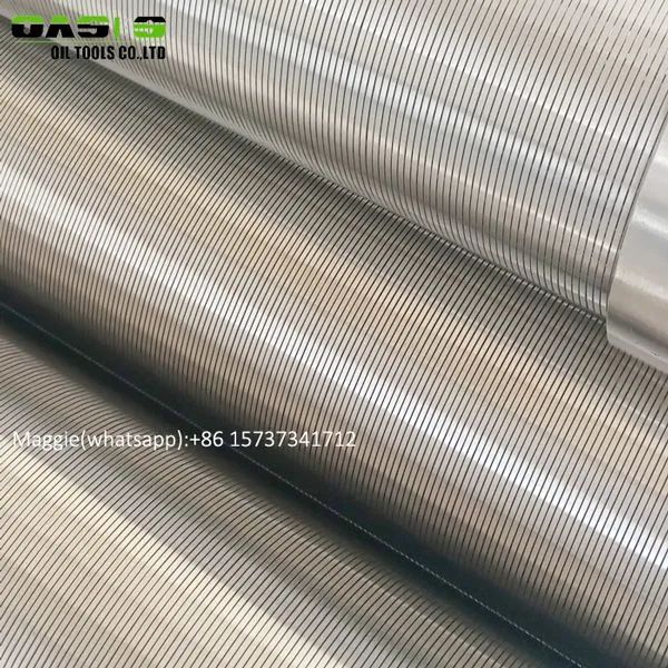 8inch Wedge Wire Screen Pipe Water Filter Screen With Thread Coupling photo-3