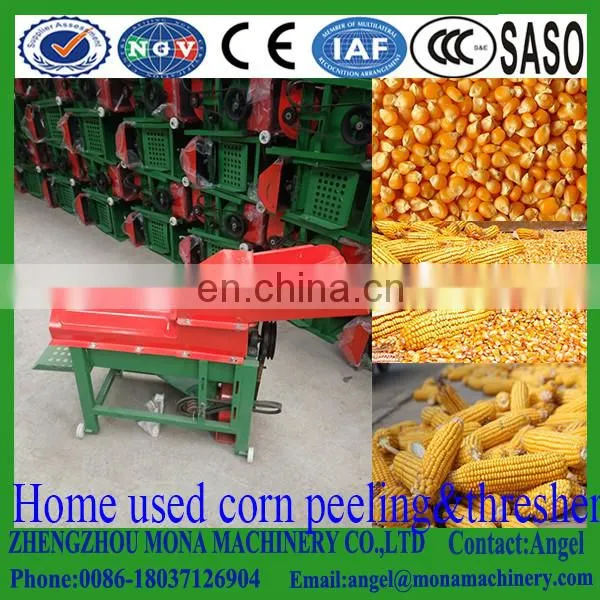 Corn Husk Sheller| 220V Efficiency Maize Sheller Corn Thresher Machine photo-4