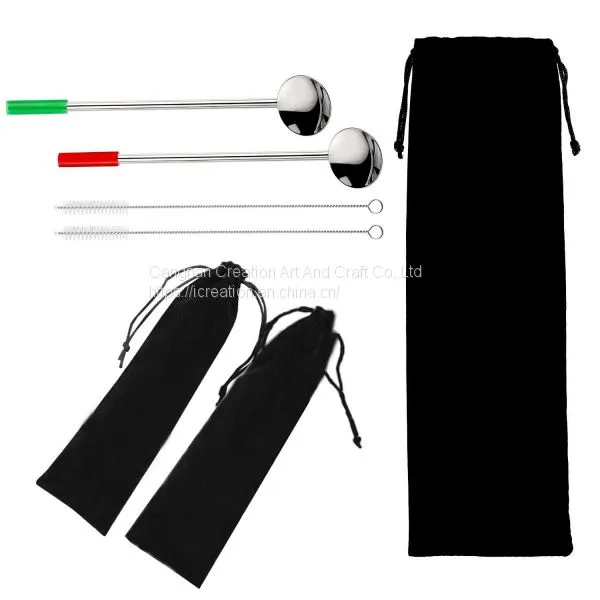 Custom Printed Velvet Drawstring Bag Straw Package Bag Black Flannel Velvet Drawstring Pouch photo-3