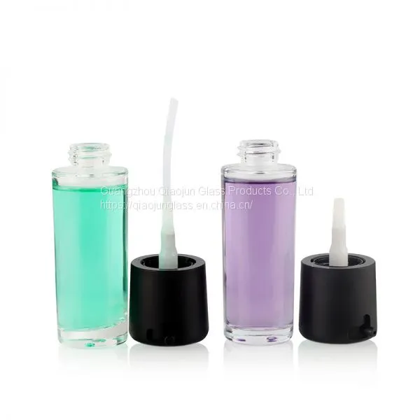 Luxury Empty Glass Lotion Pump Bottles And Container Use For Skin Care Serum