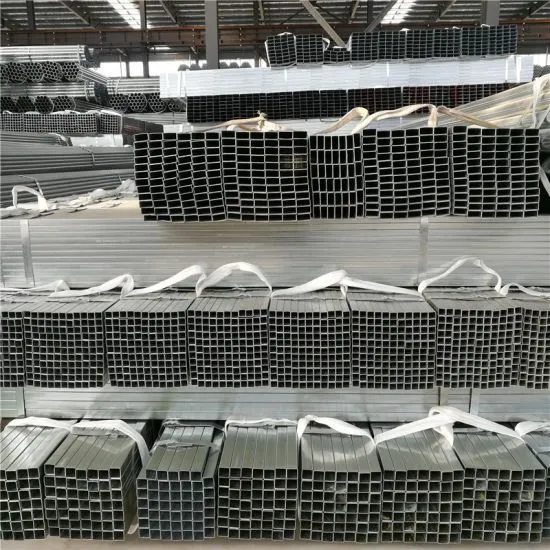 Hot Dipped Galvanized Pre-Galvanized Square Rectangular Steel Pipe And Tube photo-5