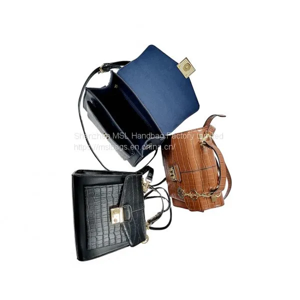 Top Handle Small Black Crocodile Crossbody Square Shoulder Bag Women Handbag With Flap photo-4