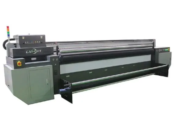 Caiyi 3.2m UV Hybrid Printer for Backlit Fabric Printing