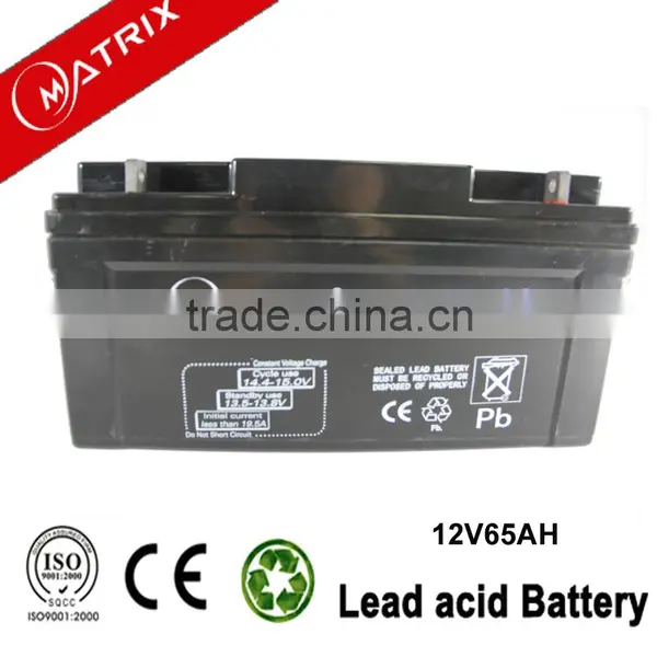 Hot Lead Acid Ups Battery 12v 65ah Electronic Battery