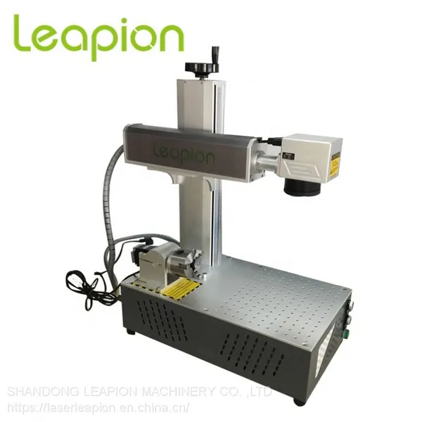 30W Split Fiber For Nameplate Dogtag Marking Laser Marking Machine Metal Laser Engraving Machine