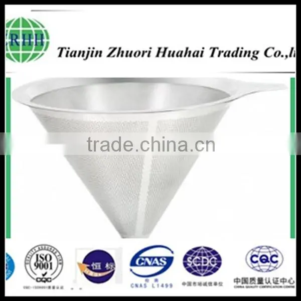 High Dirt Holding Capacity Coffee Filter Basket , Strainer Coffee Filter photo-4