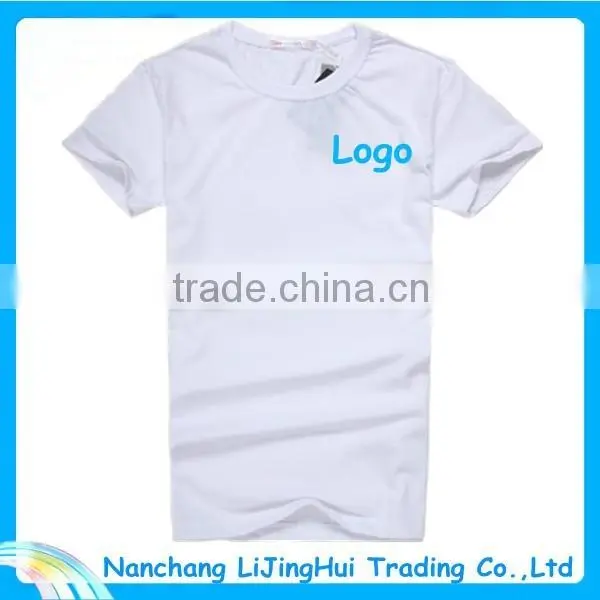 2015 Popular Design Wholesale Custom Slim Fit Blank T-shirt photo-3