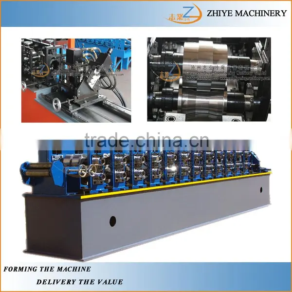 Hydraulic Steel Stud C Purlin Cold Roll Forming Line/stud c Purlin Forming Machine photo-2