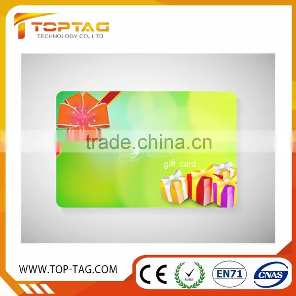 Custom Design Plastic Gift Card for Christmas / Festival photo-2