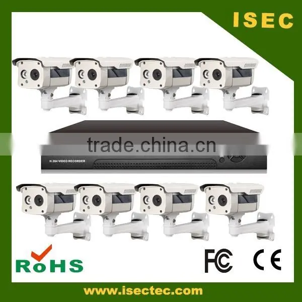 1080P Smart Phone 2MP CCTV AHD System Real Time Hybird DVR 8CH 1080P AHD Kits photo-2