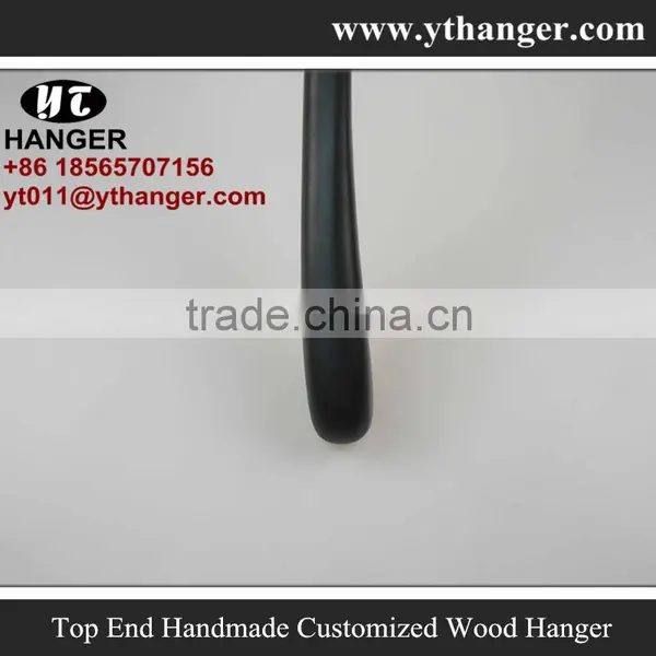 IMY-522 Black Wooden Advanced Hangers for Shirts photo-3