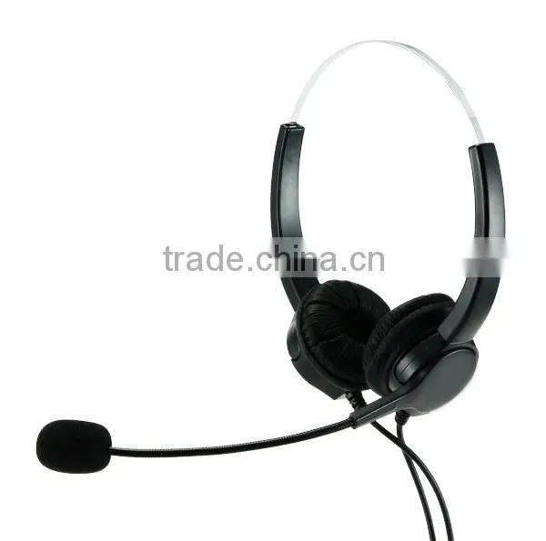 Good Quality Plastic Cheap Call Center Telephone Headset Rj11 photo-4