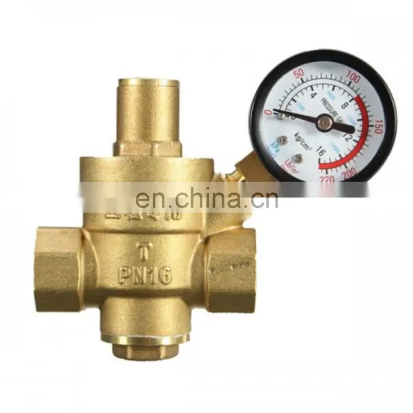 COVNA 3/4 Inch Lead-Free Brass High Pressure Adjustable Tap Water Pressure Reducing Valve