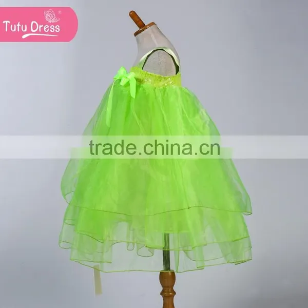 New Arrival Emerald Green Evening Dress for Girls photo-2