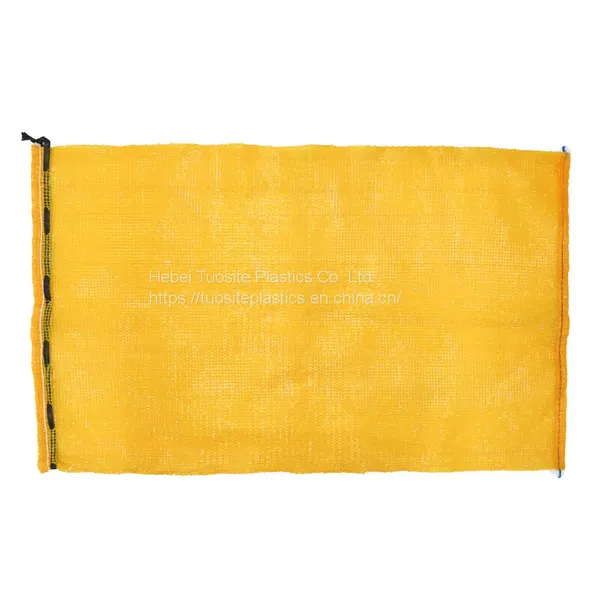 Customized Size PP Plastic Tubular Mesh Bag/Firewood Potatoes Onion Packing Sacks photo-3