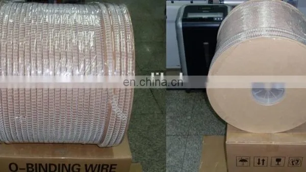 UT520 Automatic Double o Wire Binding Machine Spiral Ring Binder for Notebooks photo-4