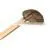 Natural Bamboo Filter Coarse Skimmer Kitchen Stainless Steel Spider Filter With Natural Bamboo Handle Deep-fried Cooked Pasta