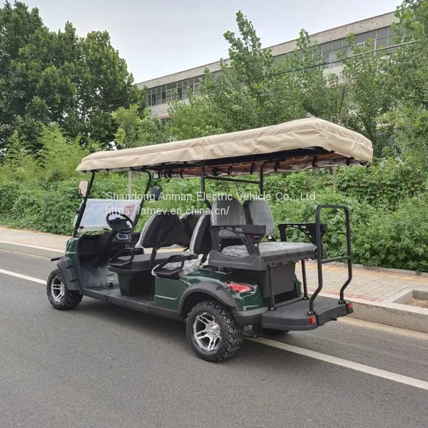 6 Seats Cheap Electric Golf Cart for Sale With CE Certificate , 6 Seater Electric Golf Cart photo-3