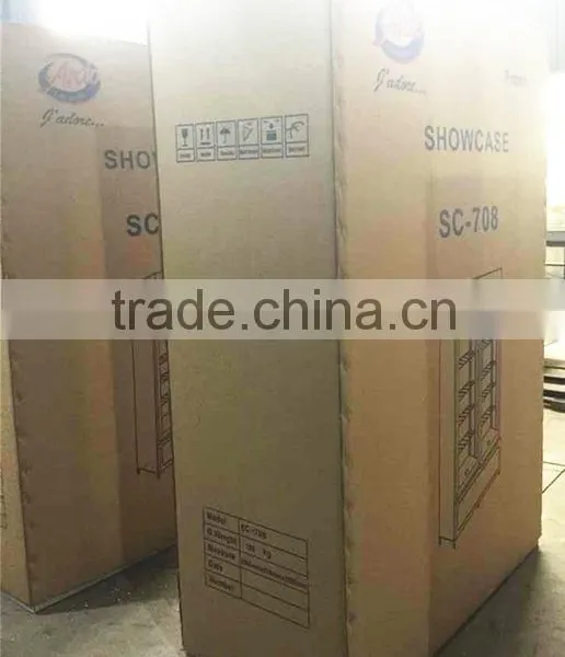 Swing Glass Door Display Refrigerator Showcase Price photo-6
