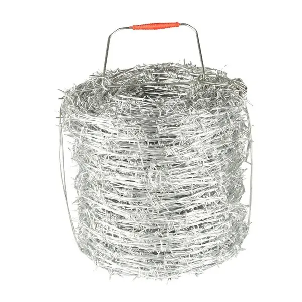 500-Meter Steel Barbed Wire Roll for Railway Applications Razor Wire Product