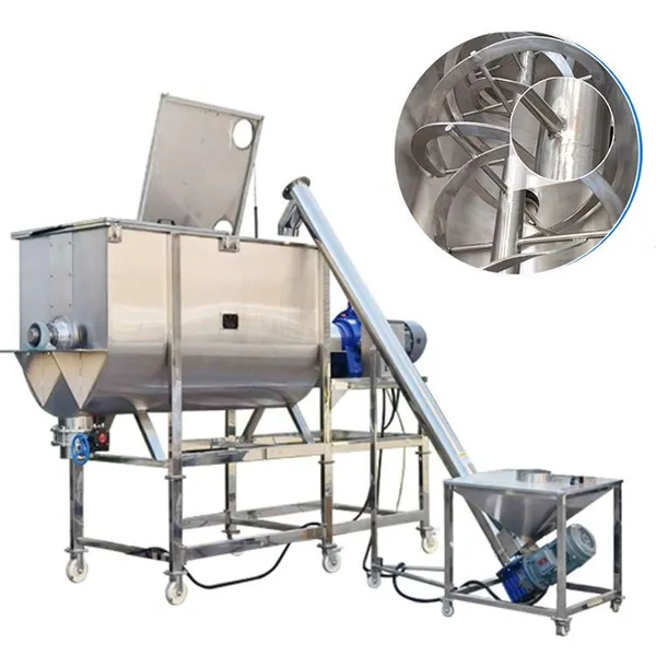Industrial Washing Powder Production Line Dry Powder Mixer Powder Granule Mixing Machine photo-5