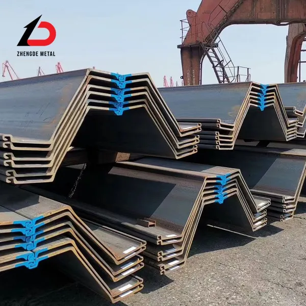 Hot Rolled Steel Sheet Pile Type 2 Steel Sheet Pile U Shape Price List photo-5