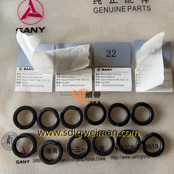 Original Sany Washer A210401000008 für Sany-Betonpumpenersatzteile