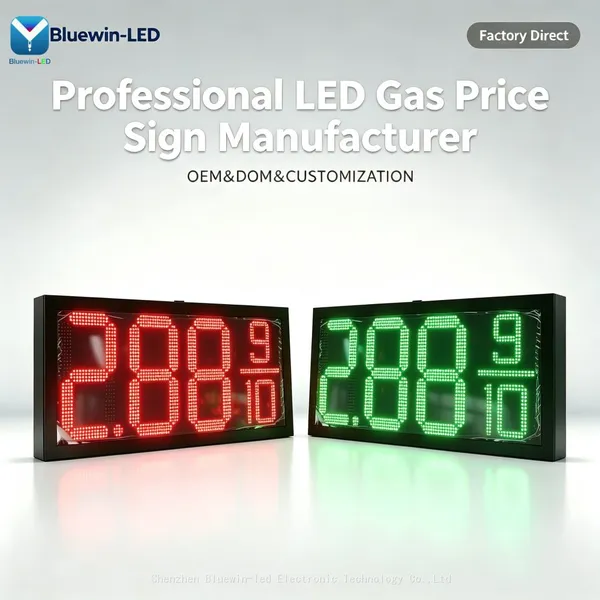 【Fornecedor chinês de display LED de preços para posto de gasolina】
