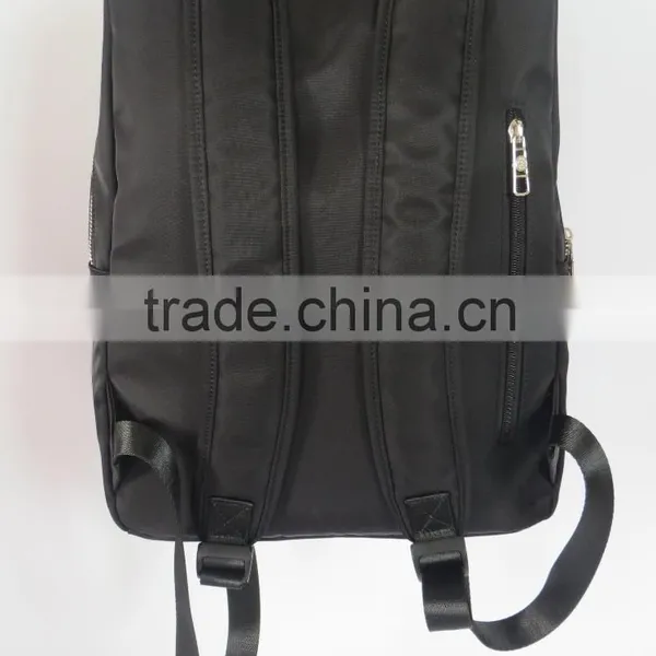 Fashion Urban Waterproof Nylon Material Black Men Backpack photo-2