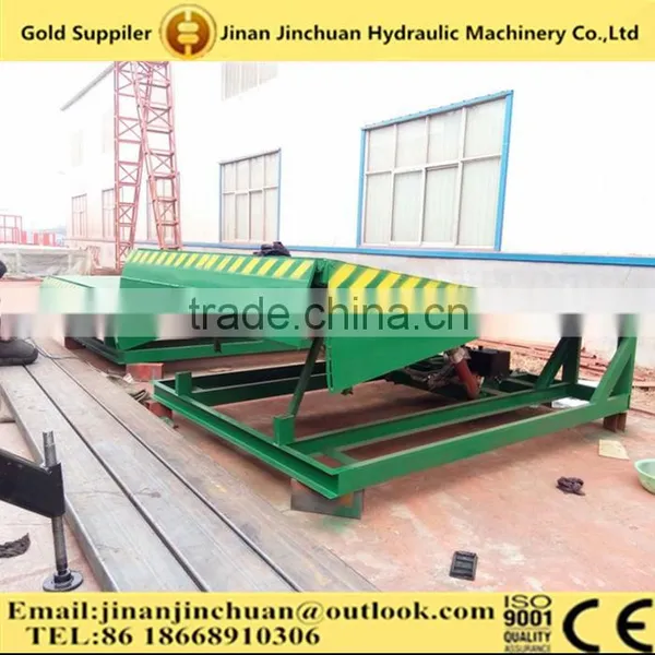 Loading Dock Ramp Leveler with hydraulic pump