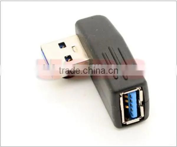 USB 3.0 Left Vertical Angled Adapter M/F photo-3