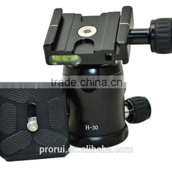 Photographic Equipment Tripod Head Camera Digital Video Professional Aluminum Versatile Ball Head photo-5