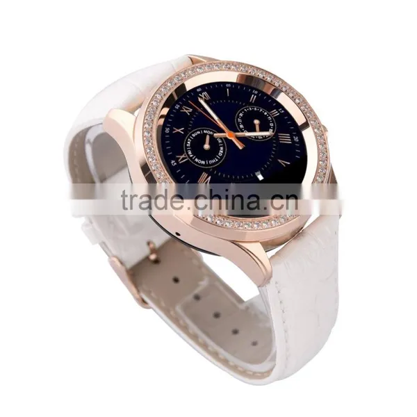 NO.1 D2 MTK2502 Capacitive Touch Screen Bluetooth 4.0 Waterproof Women Smart Watch Support Health Monitoring photo-5