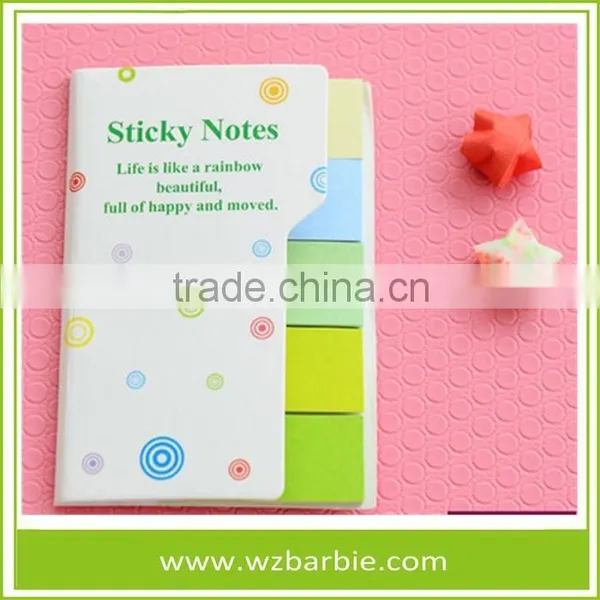 Colours Self-adhesive Removable Die-Cut Sticky Note In Memo Pad For Office photo-3