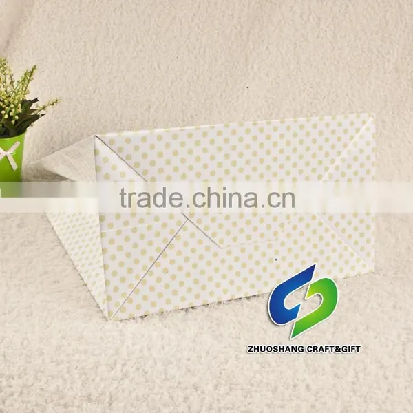 2016 Factoty Directely Custom Cheap White Kraft Paper Recycle Paper Material Shopping Bag photo-4