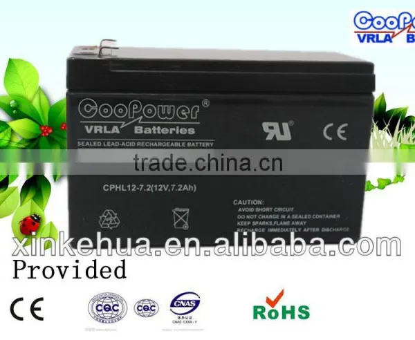 Lead Acid Battery 12V7.2AH UPS Battery/Solar Battery photo-2
