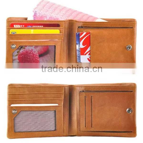 Retro Style Men's Wallet&genuine Leather Wallet photo-4