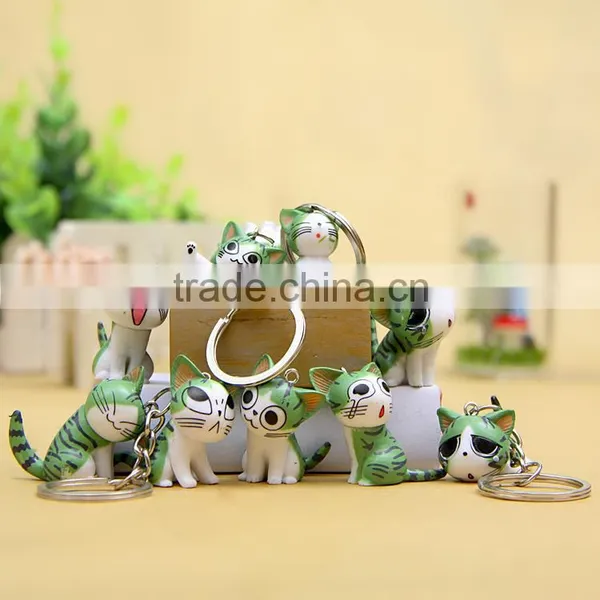 Blue Cat Doll Doll Cat Furnishing Articles Wholesale Anime Gifts PVC Figure A Set of Nine photo-4