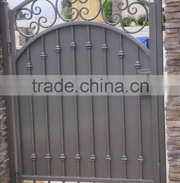 Wrought Iron Exterior Door,double Entry Door,single Entry Door,iron Gate,security Gate, photo-5